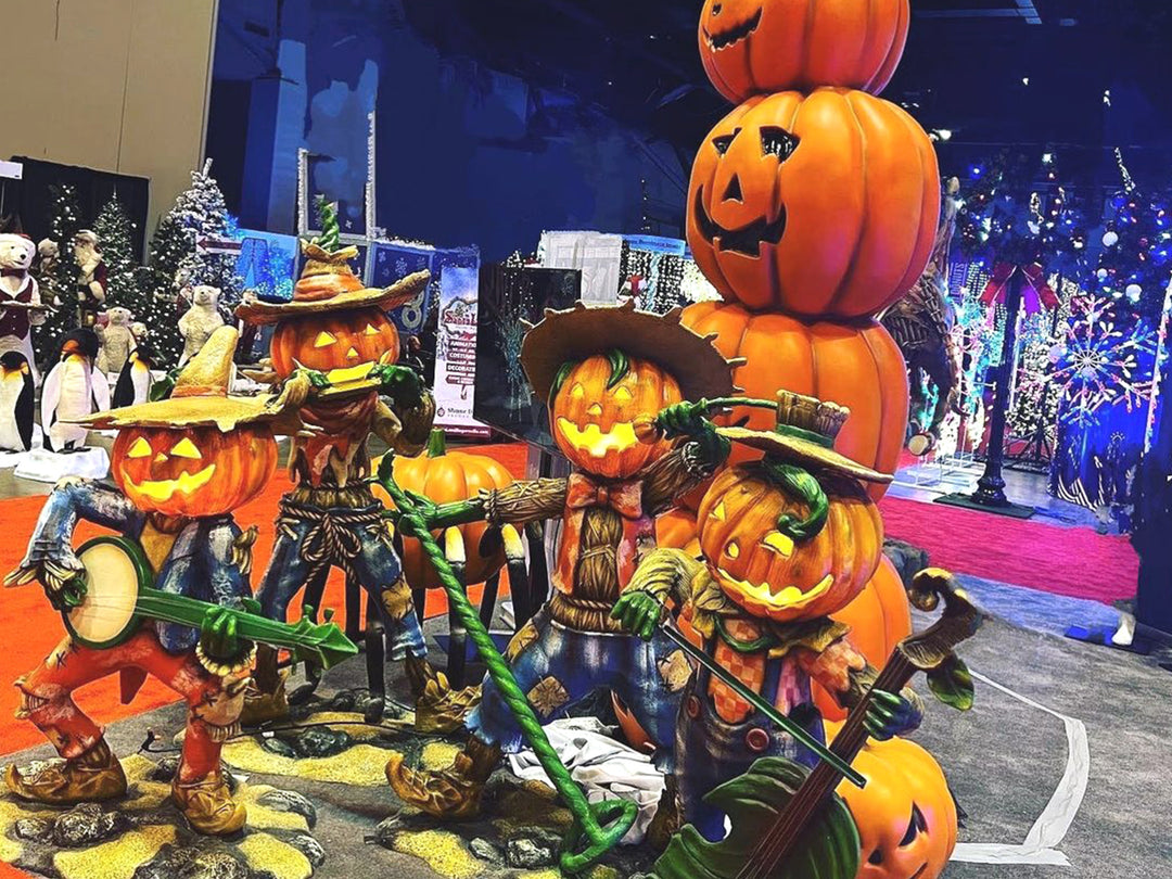 Illuminated Outdoor and Indoor Halloween Displays
