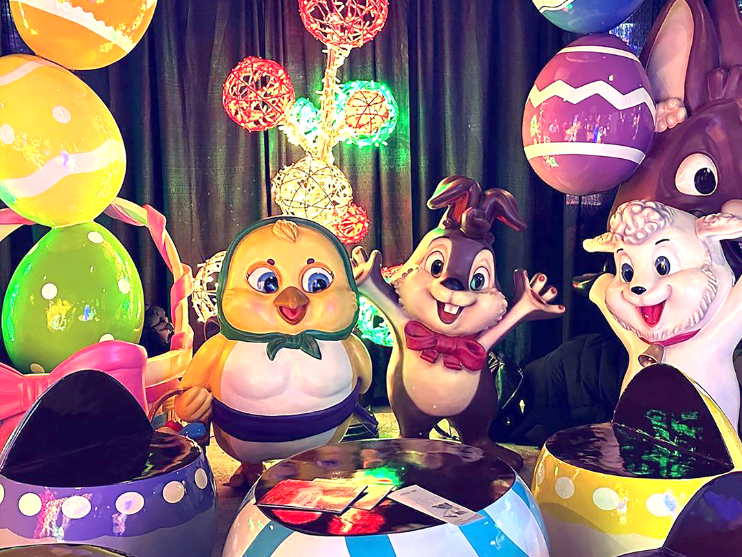 Outdoor and Indoor Easter Displays