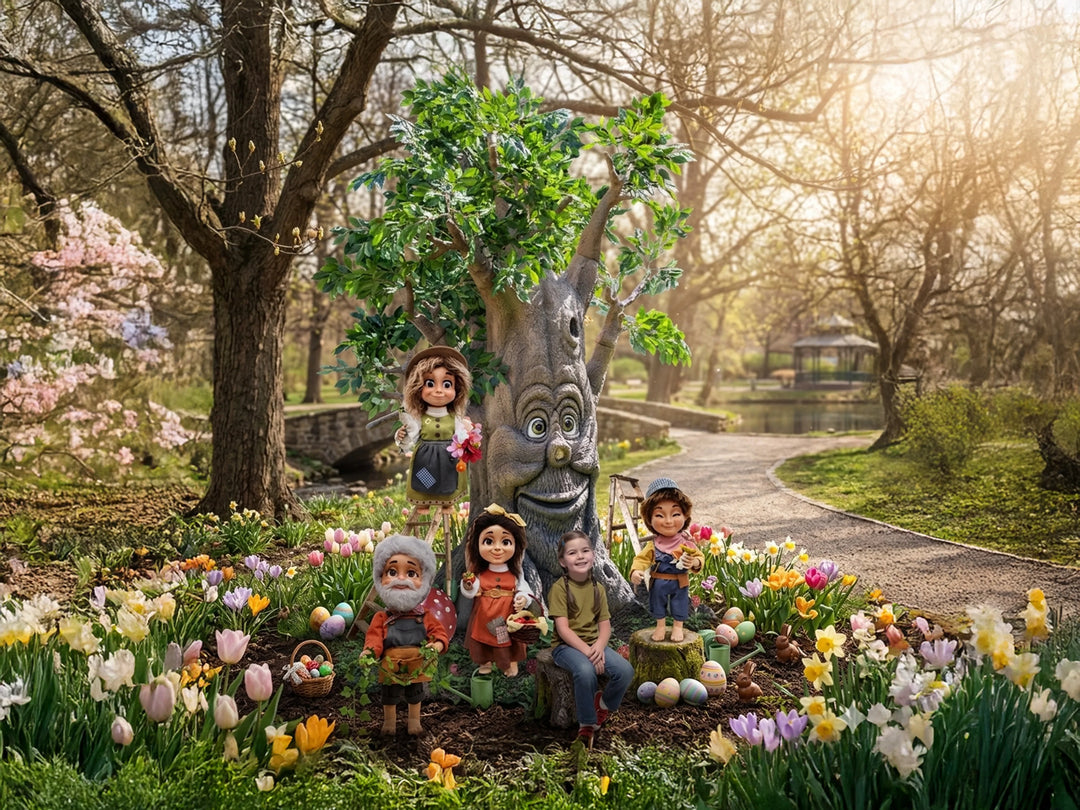 Animatronic Easter Statues