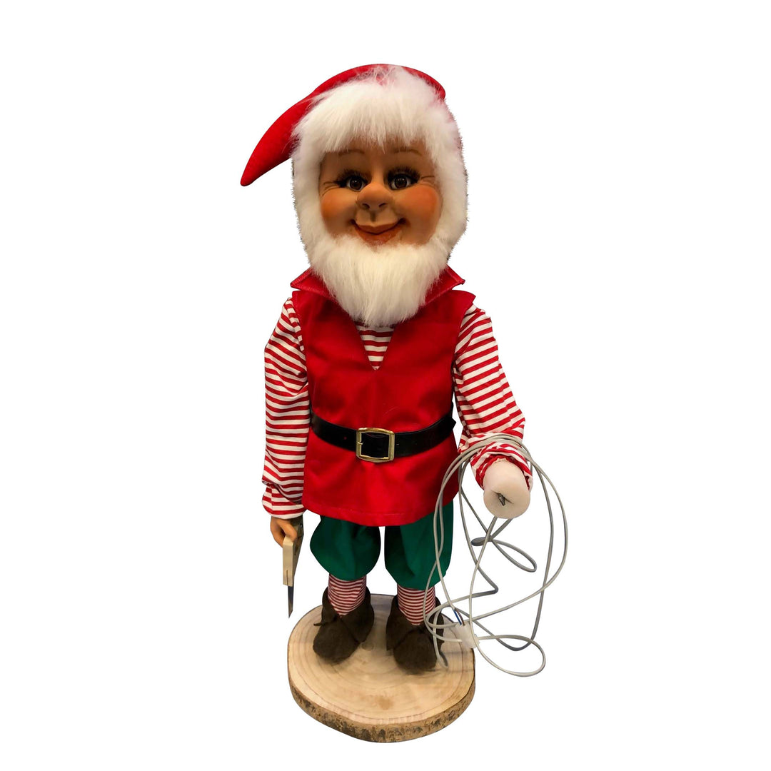 Santa's Helper With Saw