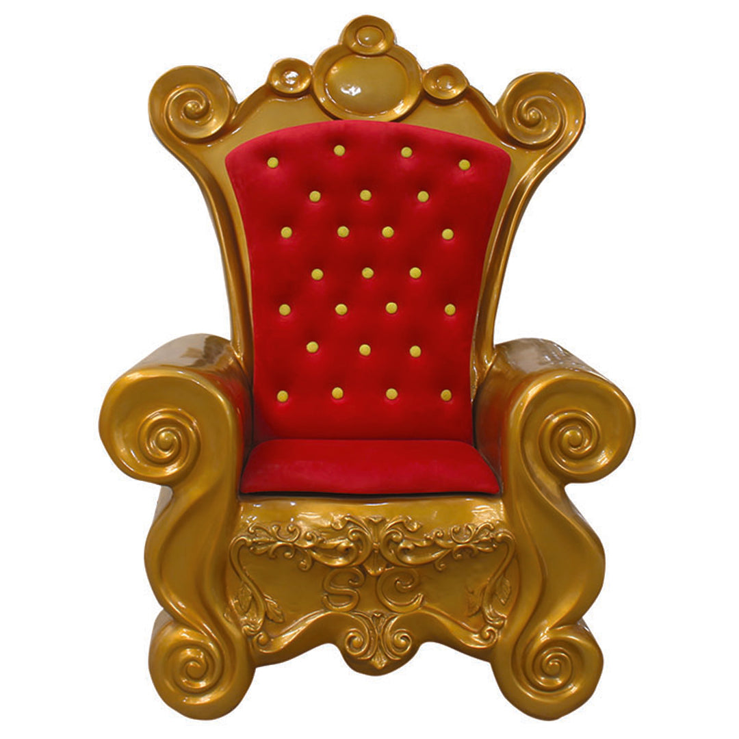 Santa Chair (Gold/Red)
