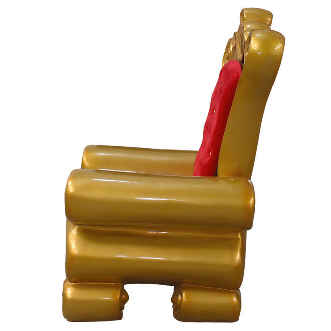 Santa Chair (Gold/Red)