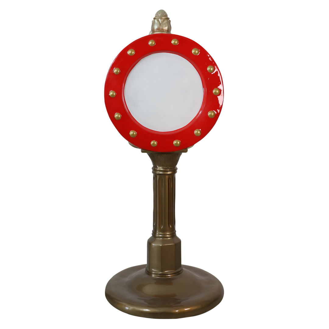 Santa Clock (Gold/Red)