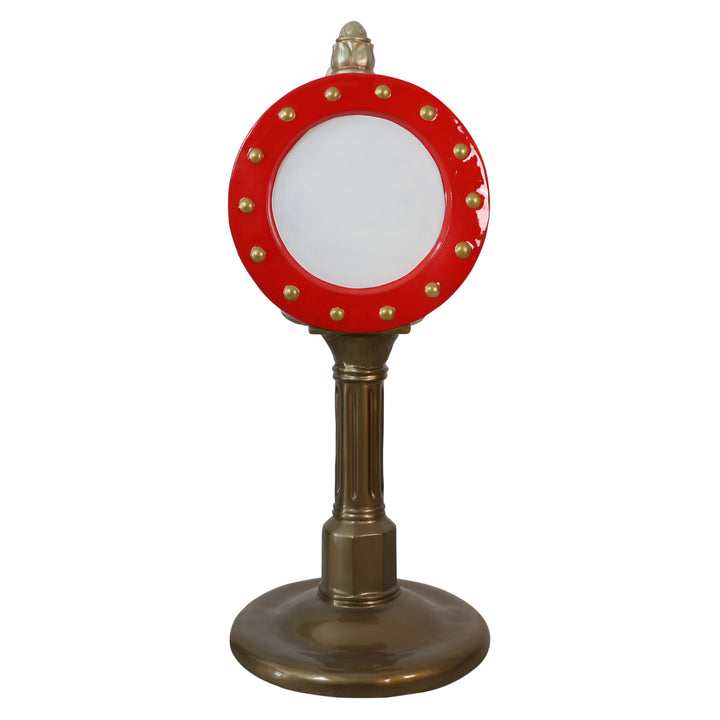 Santa Clock (Gold/Red)
