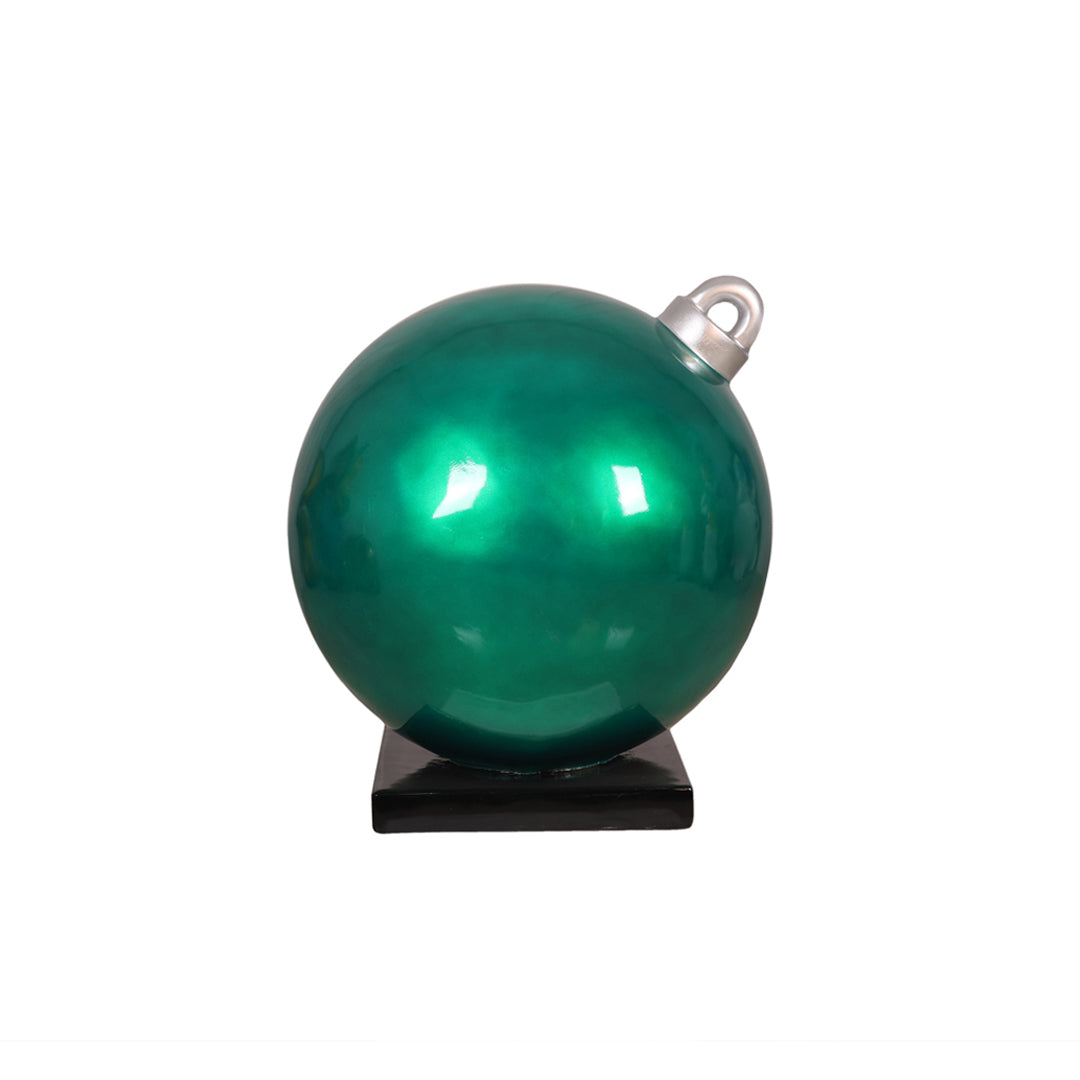 Christmas Ball with Base (Multi - Colored)