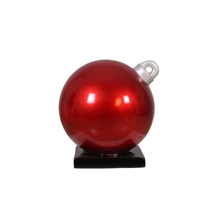 Christmas Ball with Base (Multi - Colored)