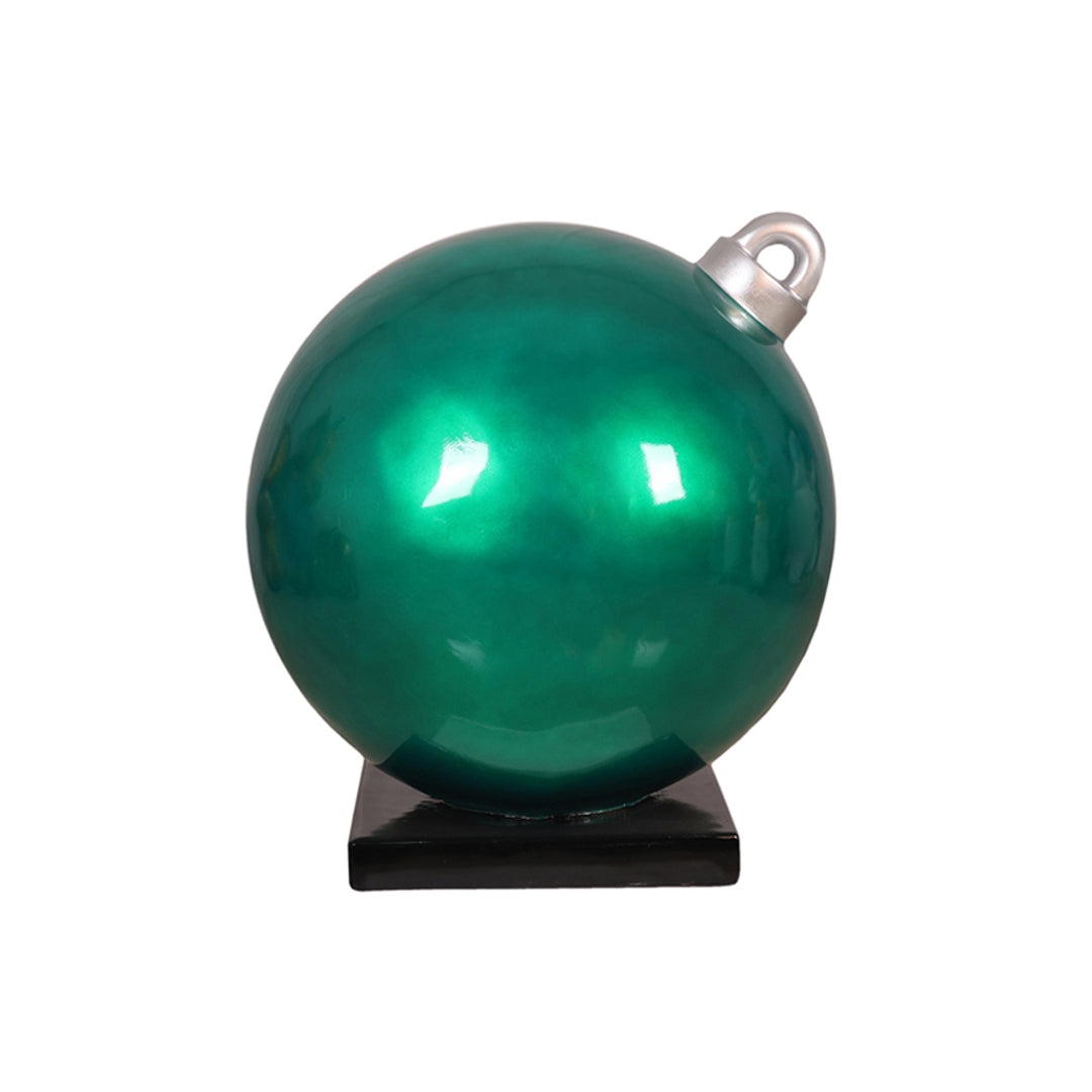 Christmas Ball with Base (Multi - Colored)