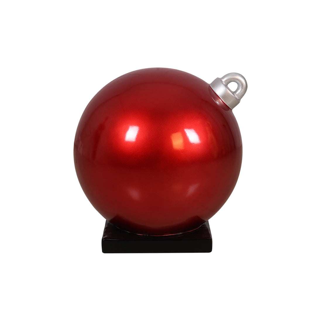 Christmas Ball with Base (Multi - Colored)