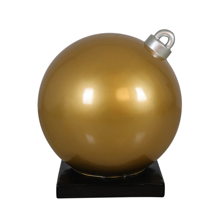 Christmas Ball with Base (Multi - Colored)