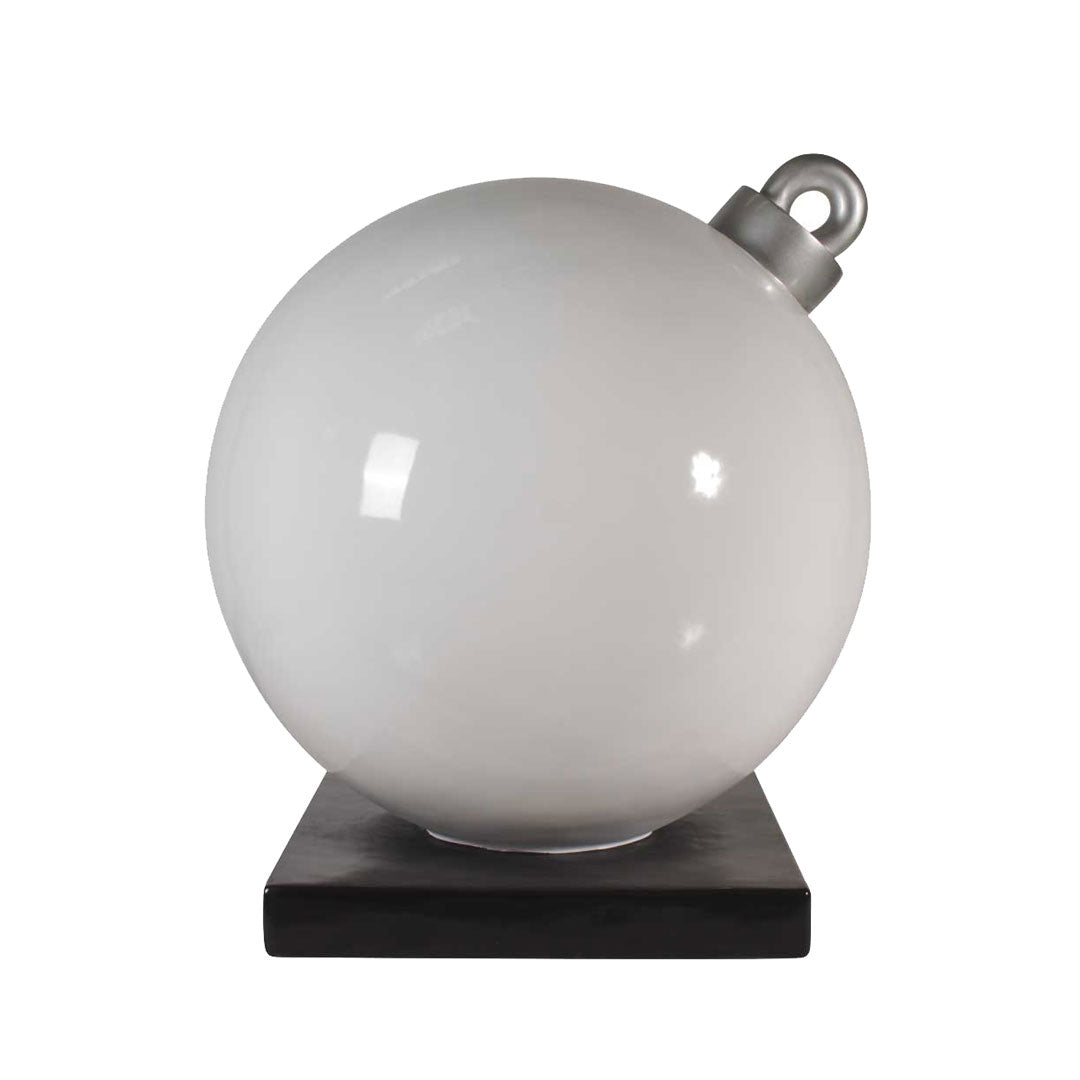 Christmas Ball with Base (Multi - Colored)