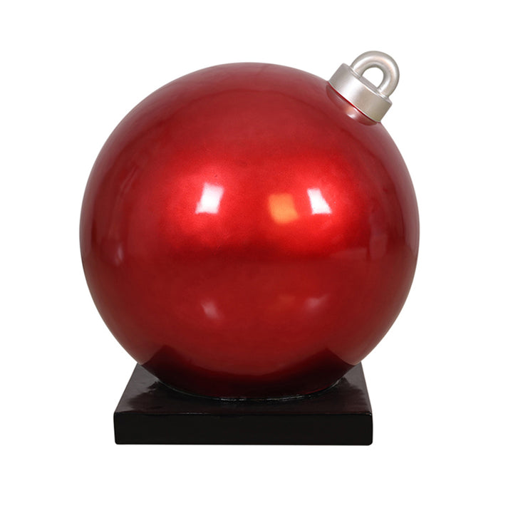Christmas Ball with Base (Multi - Colored)