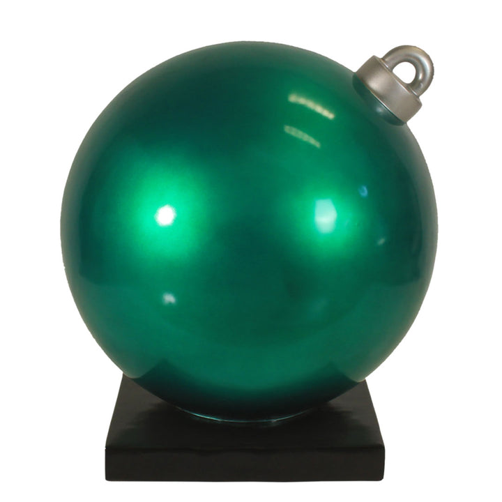 Christmas Ball with Base (Multi - Colored)