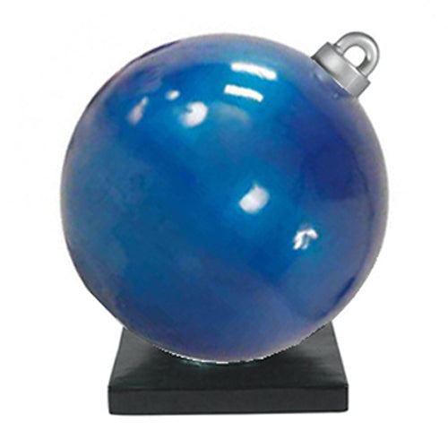 Christmas Ball with Base (Multi - Colored)