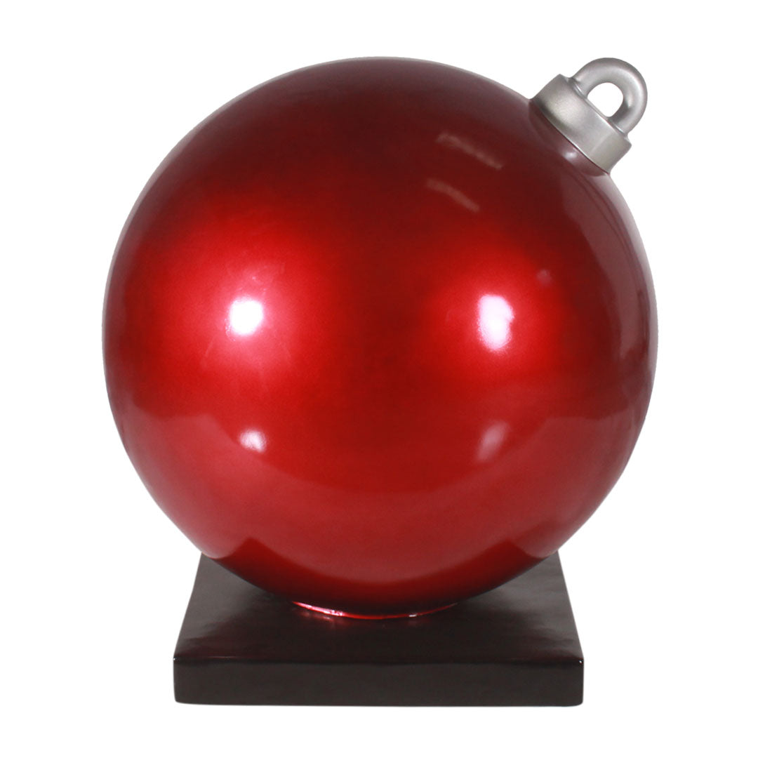 Christmas Ball with Base (Multi - Colored)
