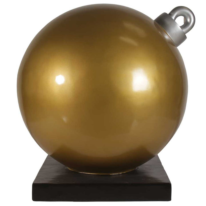 Christmas Ball with Base (Multi - Colored)