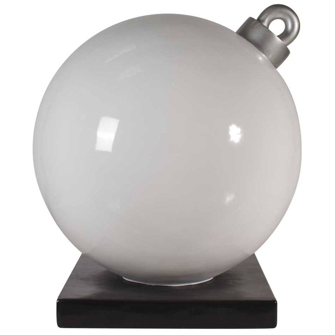 Christmas Ball with Base (Multi - Colored)