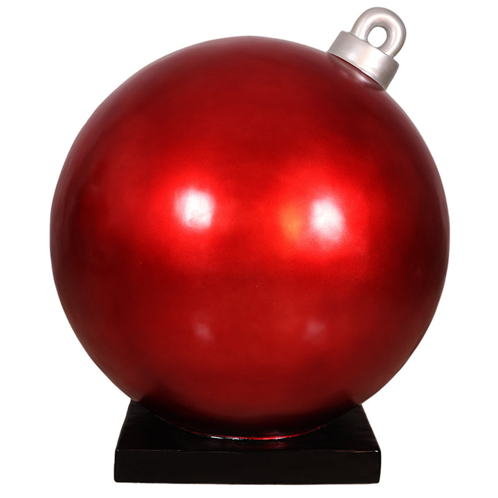Christmas Ball with Base (Multi - Colored)