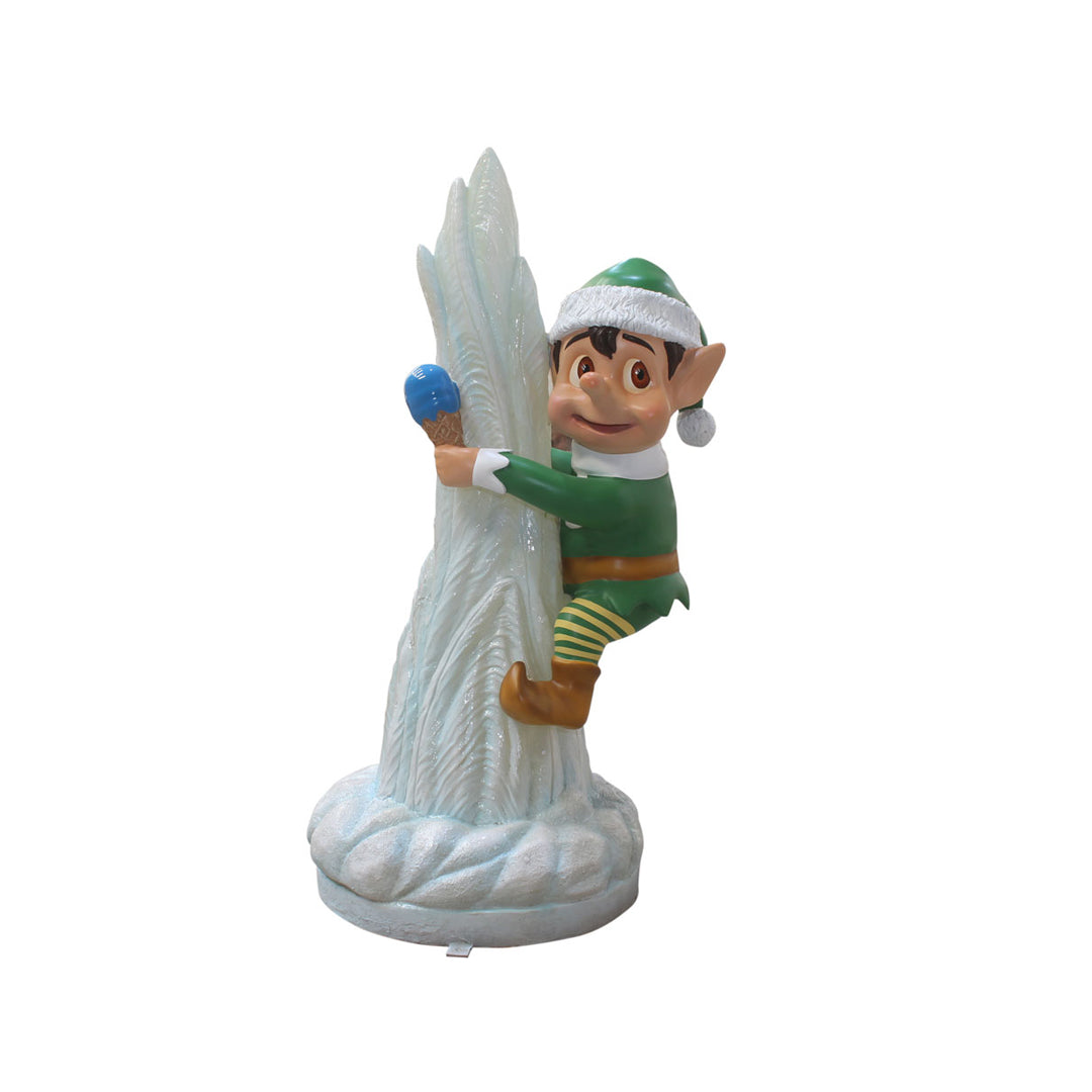 Santa Elf on Icicle (Multi - Colored)