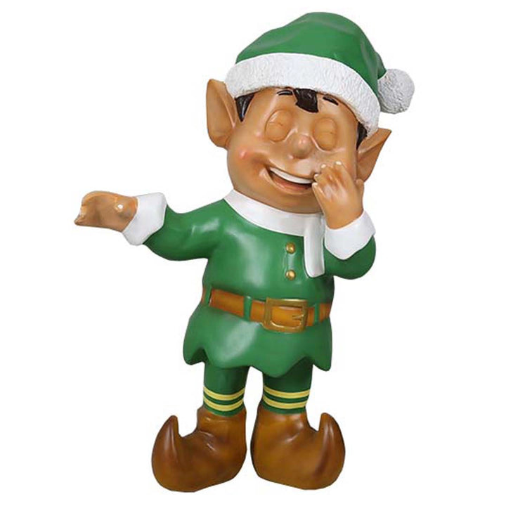 Laughing Santa Elf