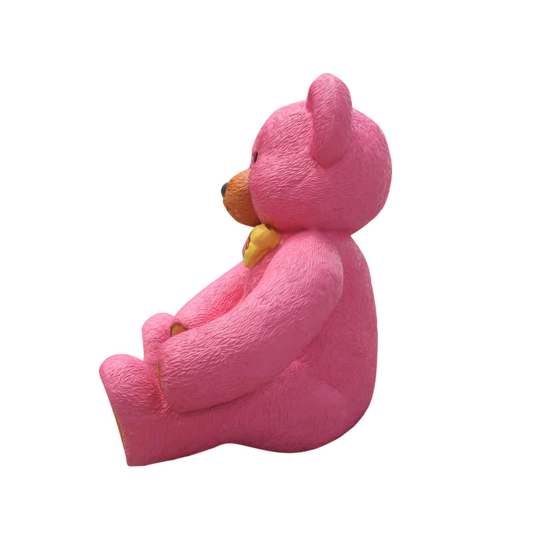 Pink Easter Bear
