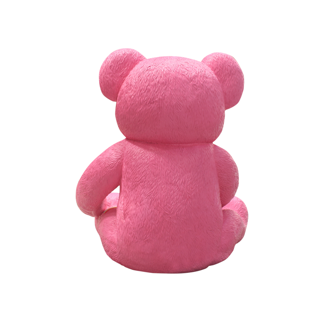 Pink Easter Bear