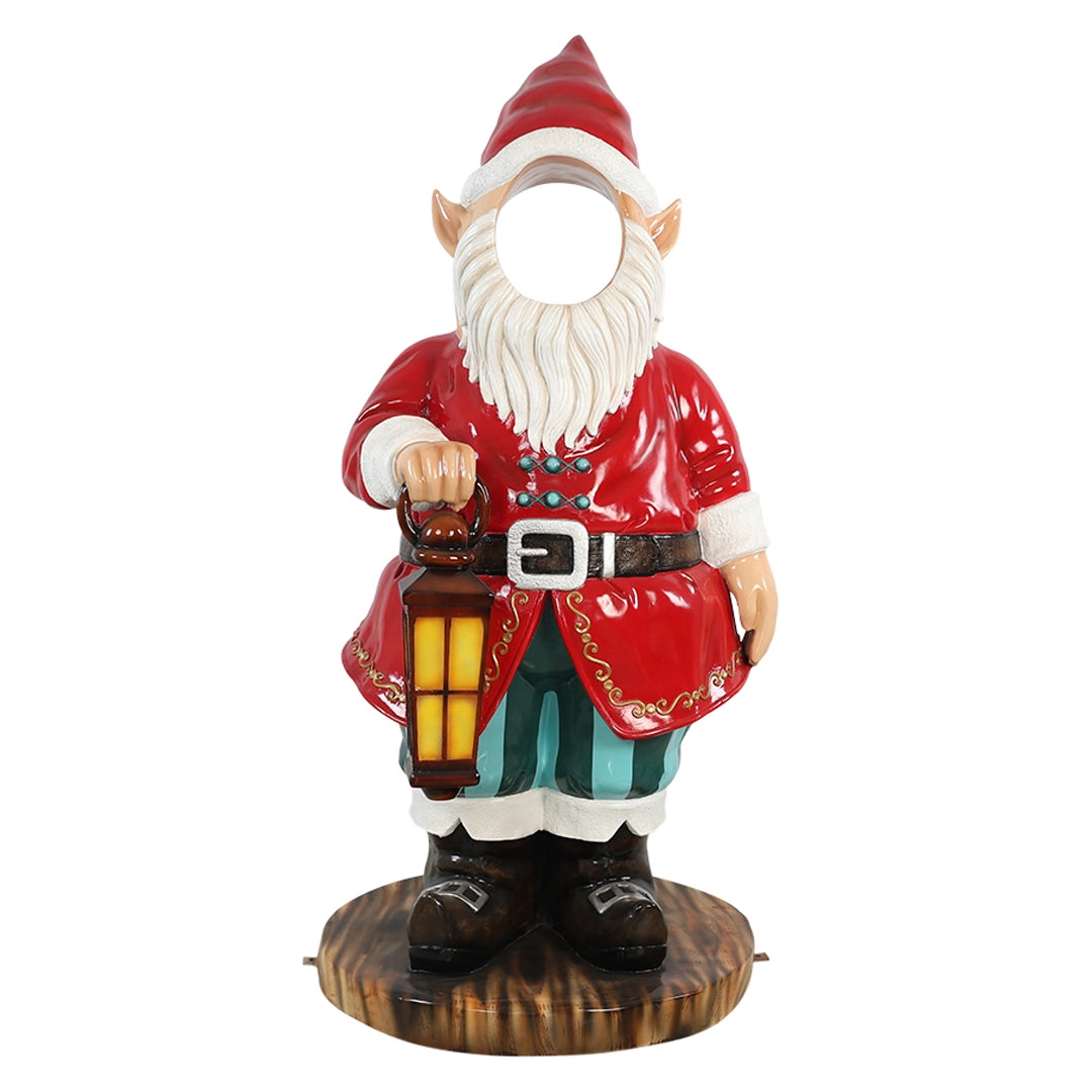 Gnome With Lantern Photo Op