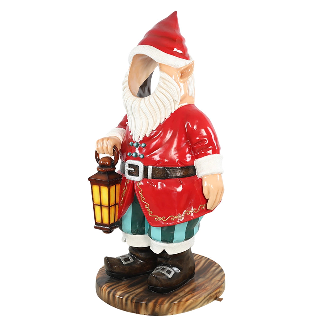 Gnome With Lantern Photo Op