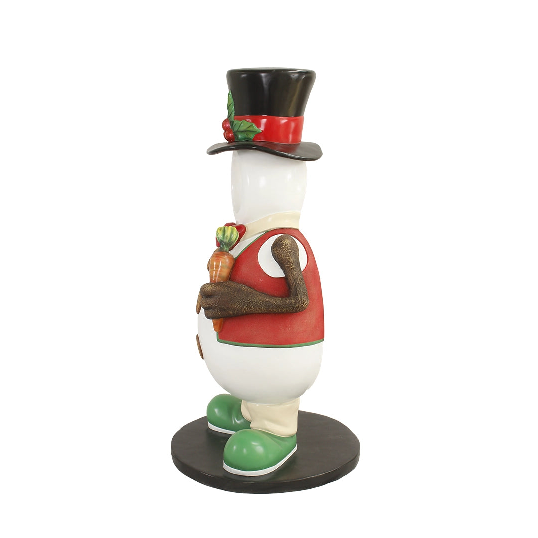 Snowman with Hat Photo Op