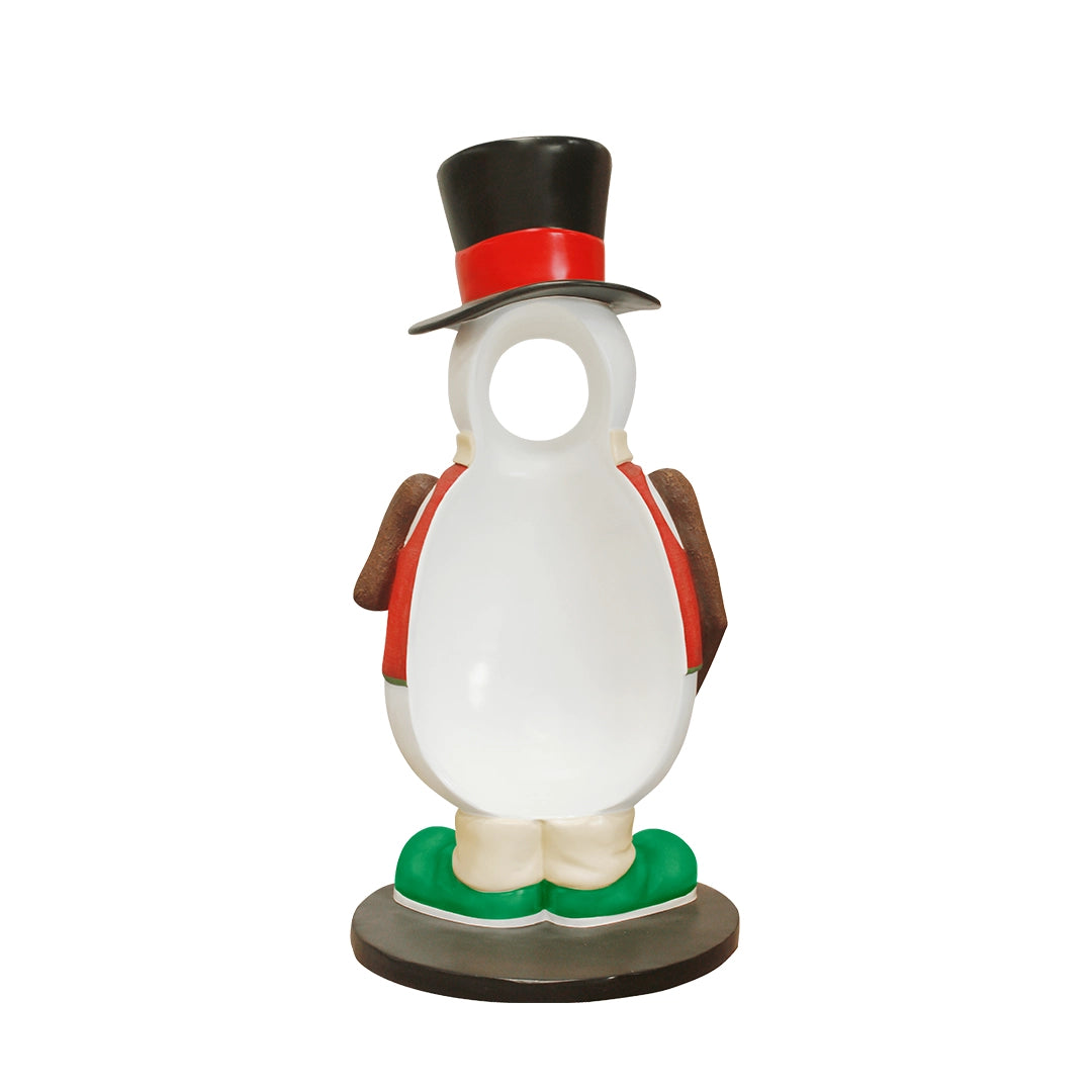 Snowman with Hat Photo Op