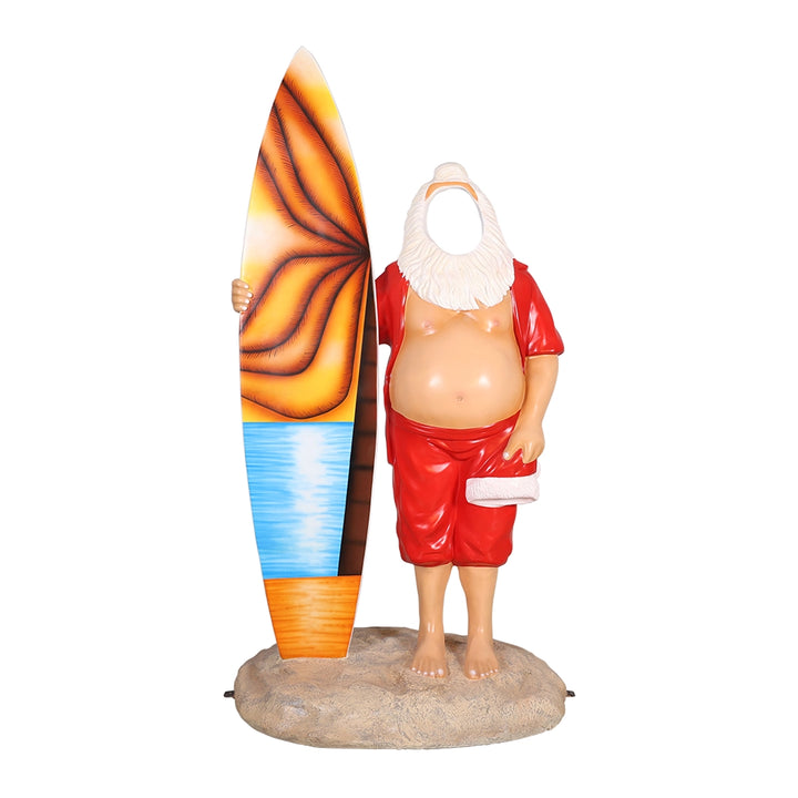 Santa Surfer Photo Op