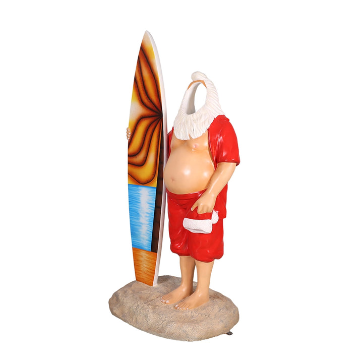 Santa Surfer Photo Op