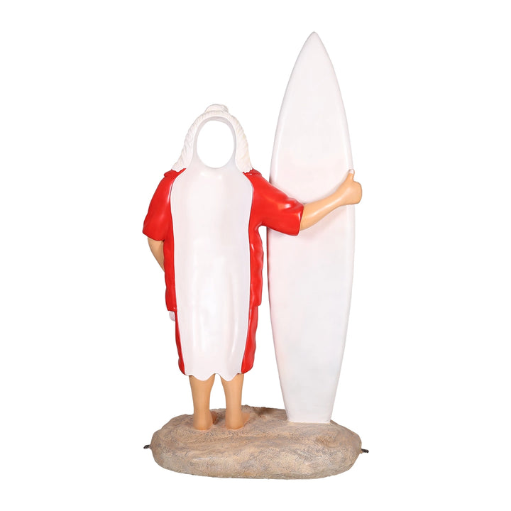 Santa Surfer Photo Op