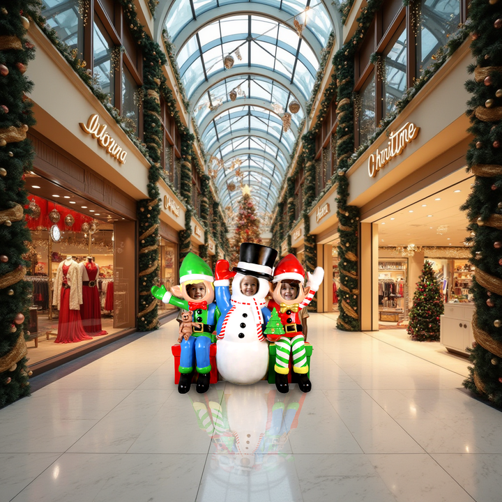 Snowman and Friends Photo Op