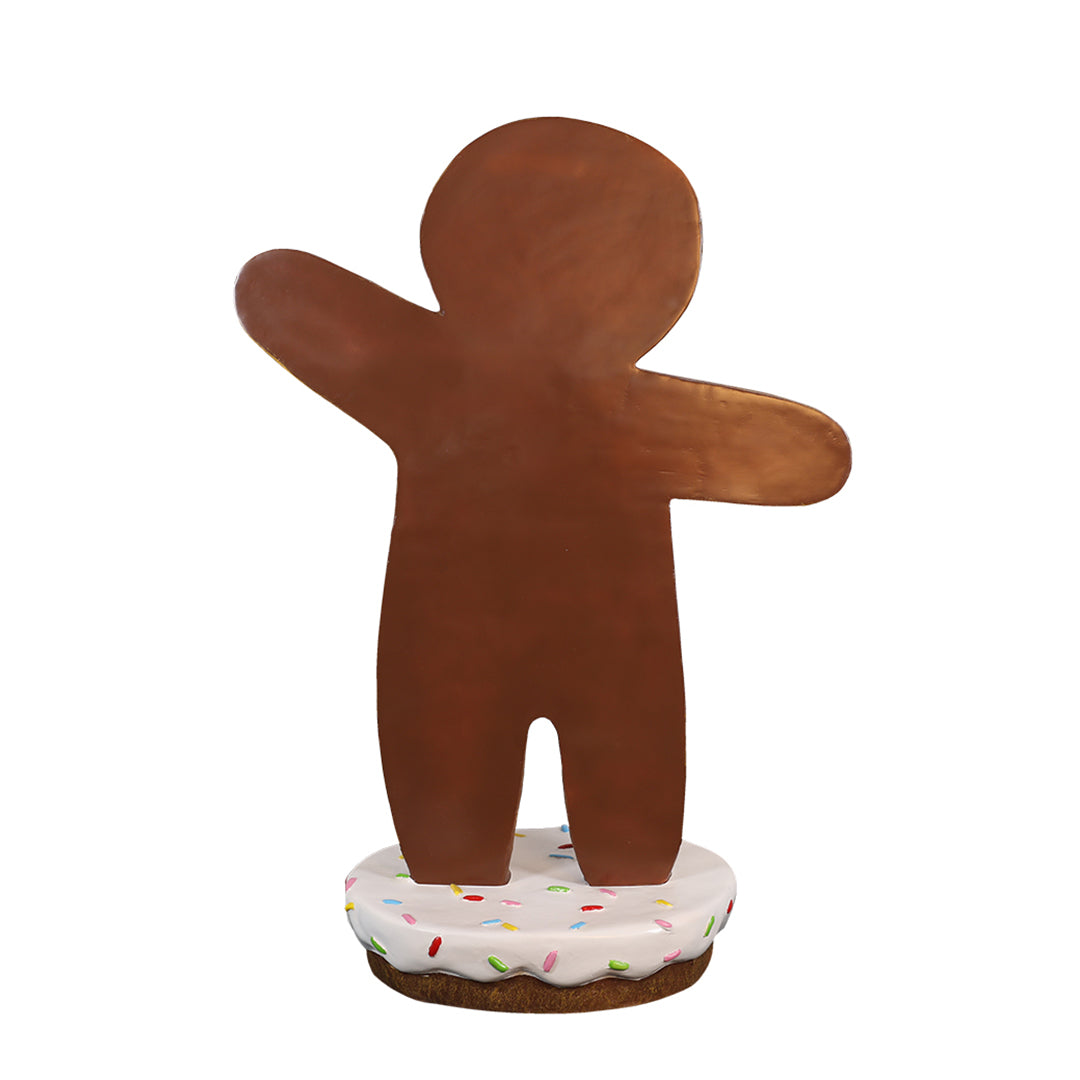 65-inch Archie the Gingerbread Man Display with Base