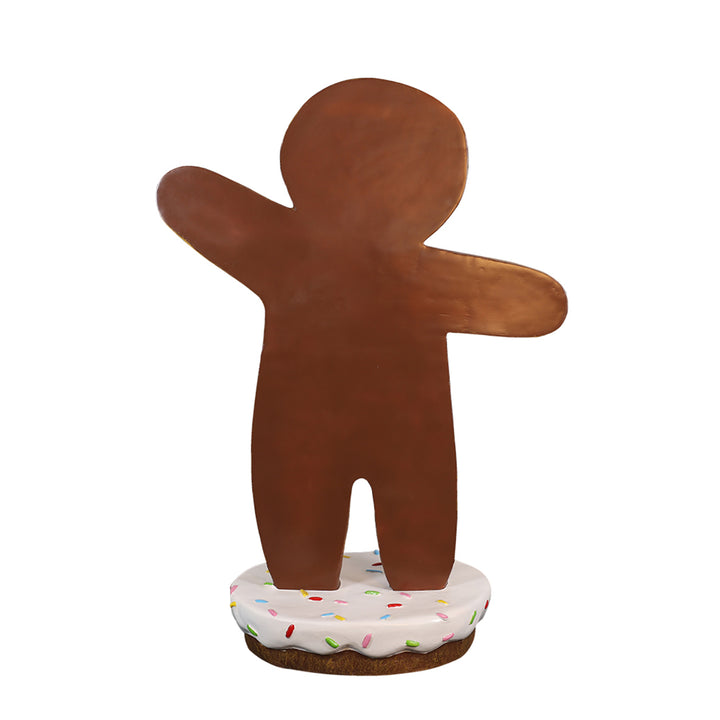 65-inch Archie the Gingerbread Man Display with Base