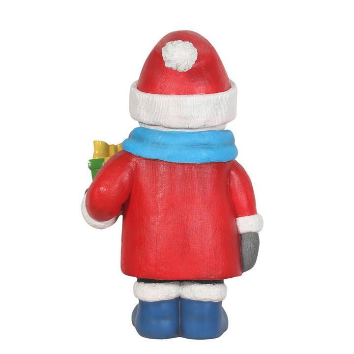 Snowman With Gift