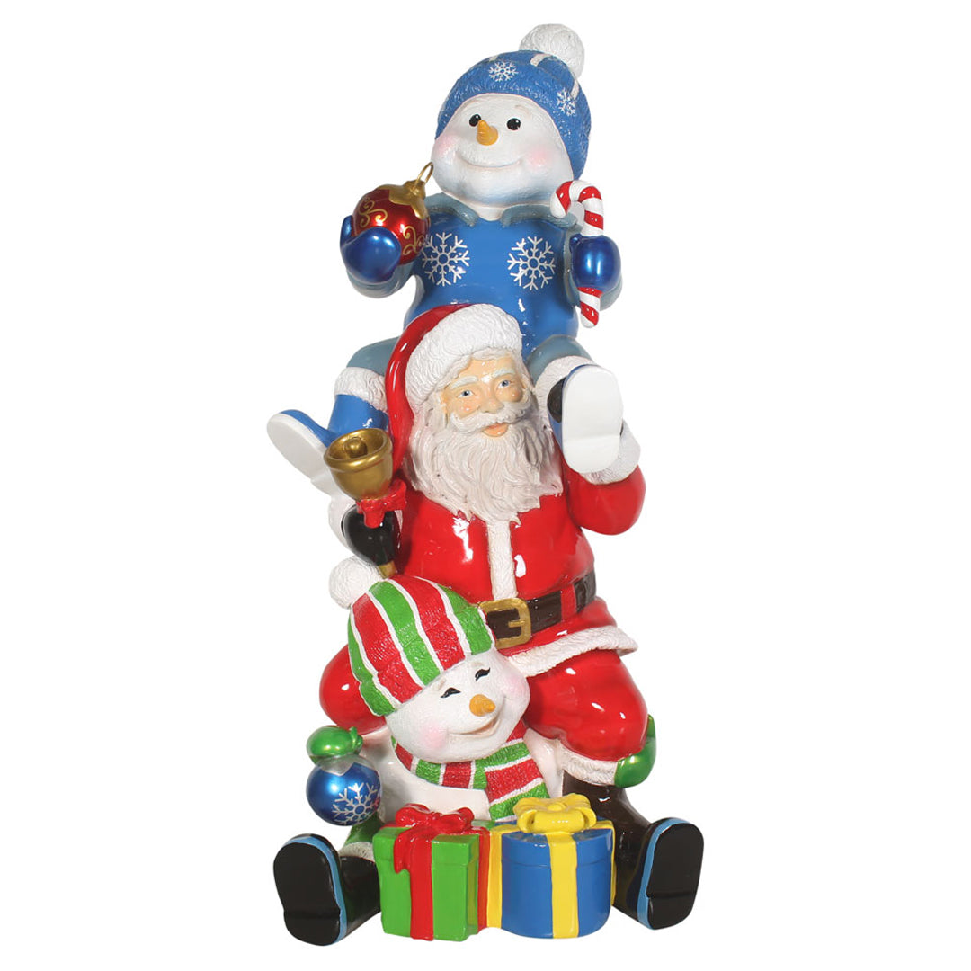 Santa And Snowman Stacking