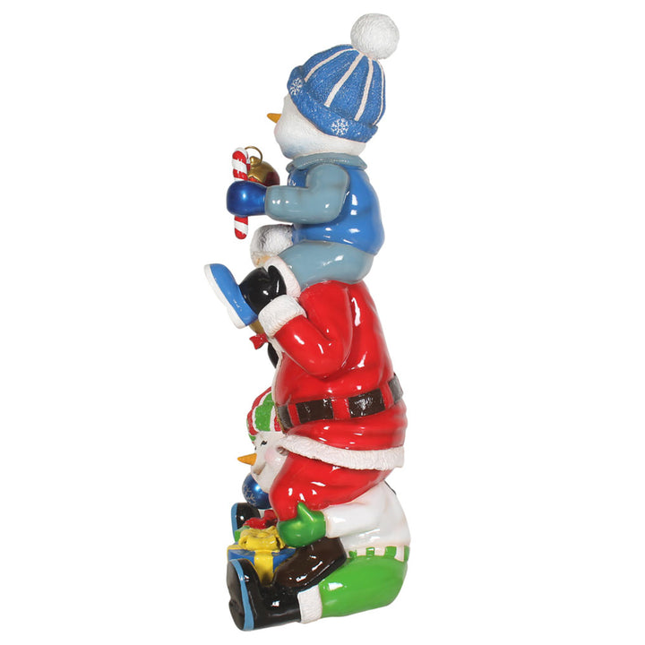 Santa And Snowman Stacking