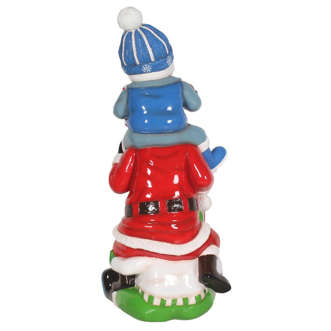 Santa And Snowman Stacking