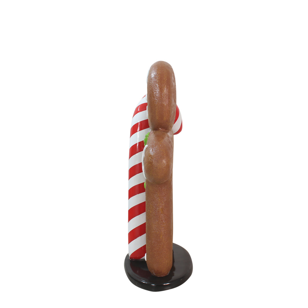 Gingerbread With Candy Cane