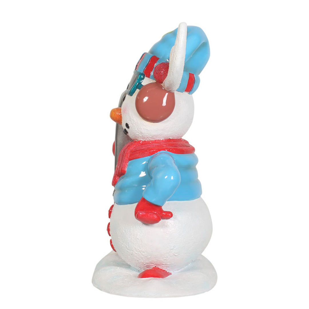 Snowman With Snowboard
