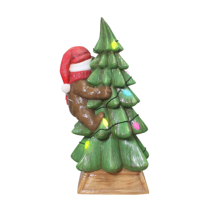 Bear On A Christmas Tree