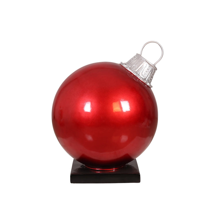 Christmas Ball Ornament 24" With Base