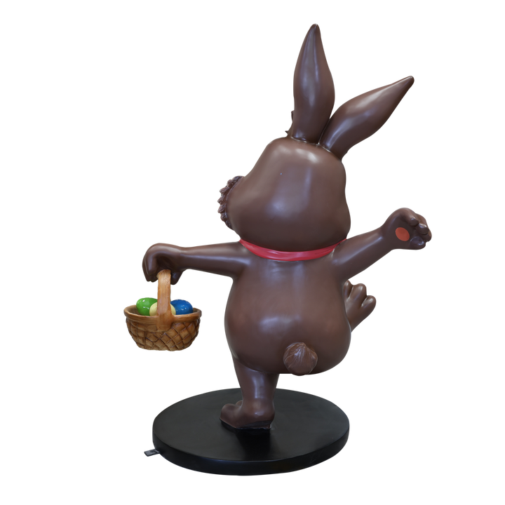 Easter Bunny with Basket of Eggs