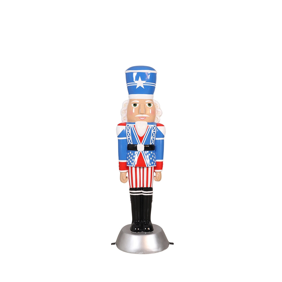 American Christmas Nutcracker Display - 4ft (Assorted Colors)