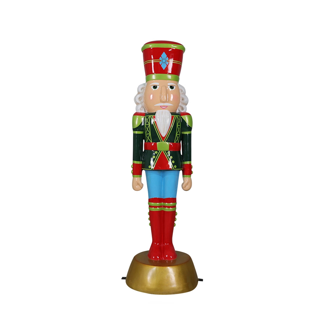 American Christmas Nutcracker Display - 6ft (Assorted Colors)