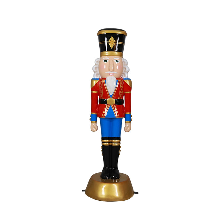 American Christmas Nutcracker Display - 6ft (Assorted Colors)