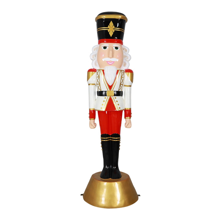 American Christmas Nutcracker Display - 9ft (Assorted Colors)