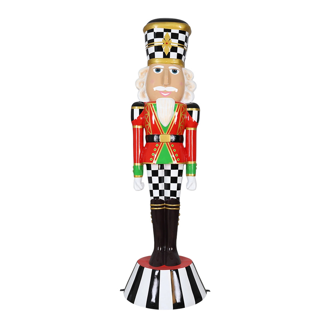 American Christmas Nutcracker Display - 9ft (Assorted Colors)