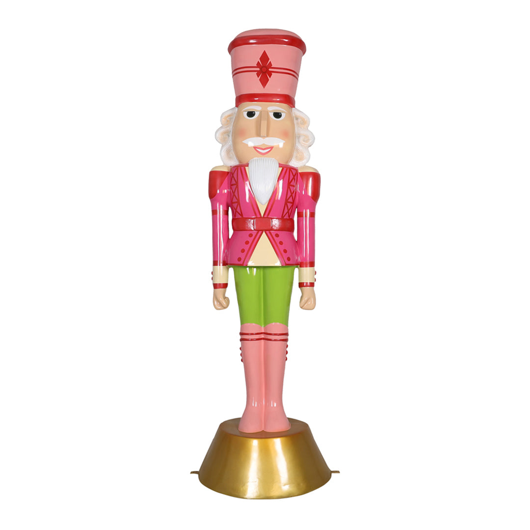 American Christmas Nutcracker Display - 9ft (Assorted Colors)